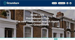Desktop Screenshot of groundsure.com